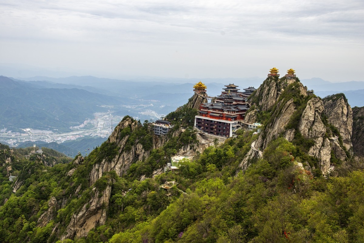 河南老君山的風景圖片，自然之美的獨特展現(xiàn)，河南老君山自然美景，獨特展現(xiàn)的絕美風景圖片