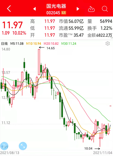 國光電器收盤強勢上揚，漲幅達驚人的10.01%，揭示未來增長新篇章，國光電器強勢收盤，漲幅達10.01%，開啟未來增長新篇章