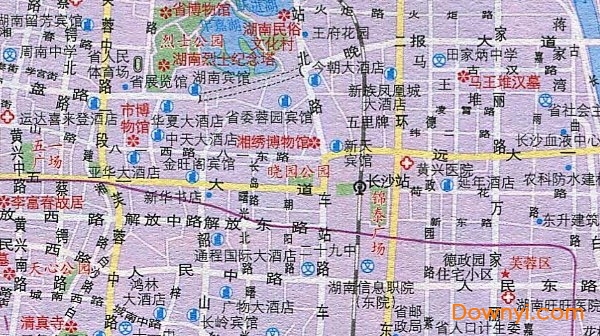 長沙地圖旅游景點大全，長沙地圖攻略，旅游景點一網(wǎng)打盡